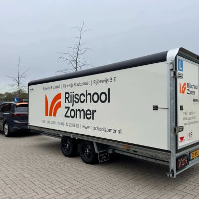 Aanhanger rijles door DriveCity